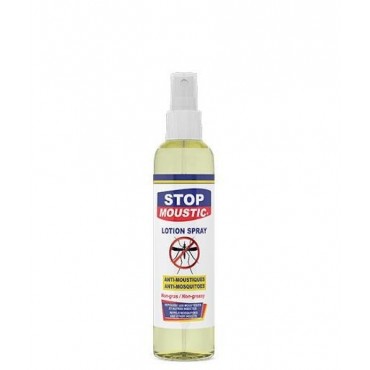 Stop moustic lotion spray...
