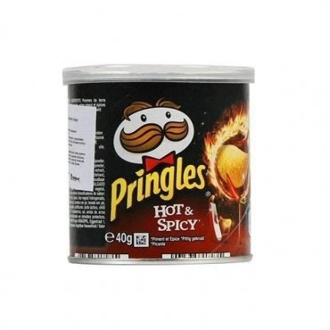 Pringles chips hot & spicy 40g