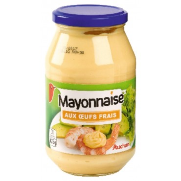 Auchan mayonnaise nature 475g