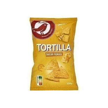 Auchan tortilla chips...