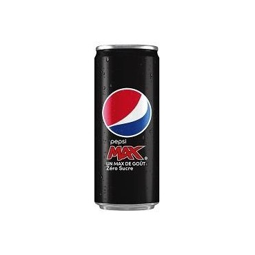 Pepsi Max cola canette 33cl