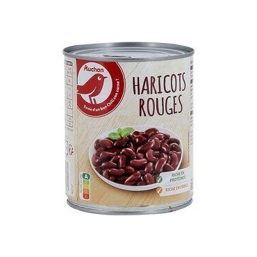 Auchan Haricots Rouges 500g