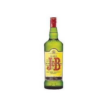 J&B rare 40% whisky 1L
