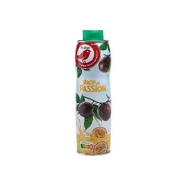 Auchan sirop passion 60cl