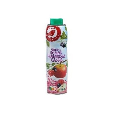 Auchan sirop pomme cassis...