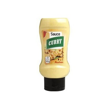 AUCHAN Auchan Sauce curry 345g