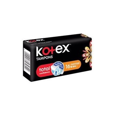 Kotex Tampons Normaux 16X12PCS
