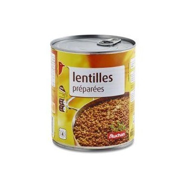 Auchan Lentilles Préparées...