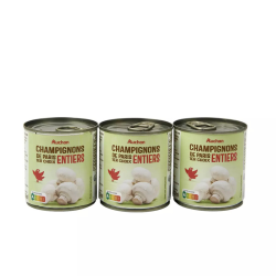 Auchan champignons de Paris...