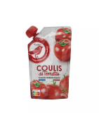 AUCHAN Coulis de tomates de Provence, en poche 300g