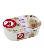 AUCHAN Glace raisins au Rhum 528g