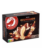 Auchan glace mini gourmands 8 bâtonnets chocolat 258g