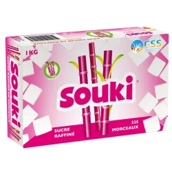 Souki sucre raffiné en...