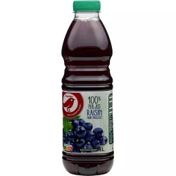 Auchan pur jus de raisin...