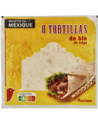 TORTILLAS BLE X8 320G AUCHAN