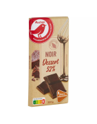 Auchan tablette de chocolat dessert noir 52% 200 g