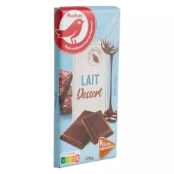 Auchan Choco Dessert Lait 170G
