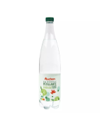 AUCHAN Eau gazeuse au citron vert 1L