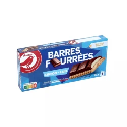 AUCHAN Barres fourrées...