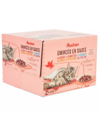 Emincés de sauce de Boeuf et carottes,au poulet et petit pois,au saumon 24X100G