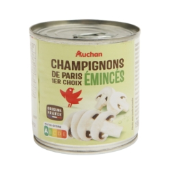 Auchan champignons de Paris...