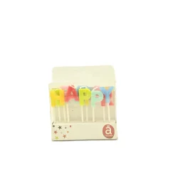 Actuel bougies lettre happy...