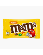 M&m's chocolat aux cacahuètes enrobées de chocolat au lait et dragéifiées 45 g