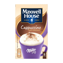 MAXWELL HOUSE CAPPUCCINO MILKA