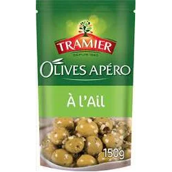 Olives vertes apéro à l'ail...