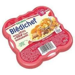 Blédichef repas bébé pates...