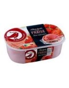 Auchan glace sorbet fraise 650g