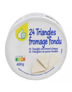 POUCE Triangles fromage fondu 24 pièces 400g