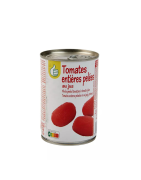 Auchan Pouce tomate pelée boîte 1/2 383g