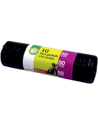 POUCE SACS POUBELLE 50L X10