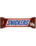 Snickers chocolat au lait et caramel avec des cacahuètes grillées 1 x 50 g