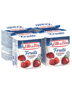 ELLE&VIRE Dessert Lacte Cerise 125G