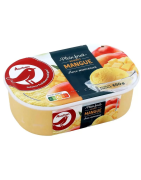 Auchan glace sorbet mangue 650g
