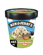 BEN & JERRY'S Une crème glacée Ben & Jerry& 8217 s Peanuts Butter Cup Cr