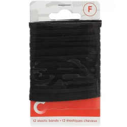 COSMIA FLAT ELASTIC BANDS X12