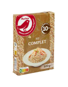 Auchan riz complet 10 minutes 500 g