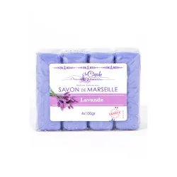 SAVON LAVANDE LA CIGALE 4X100G