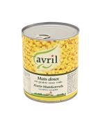 Avril Maïs doux en grains sous vide 600g