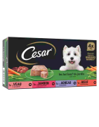 CESAR Pâtée pour chien aux légumes CESAR les 4X300G
