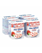 DESSERT LACTE  MON GREC FRAISE ELLE&VIRE 125G
