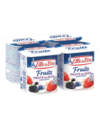 DESSERT LACTE FRUIT DES BOIS ELLE&VIRE 125G