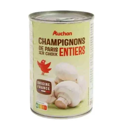 AUCHAN CHAMPIGNONS ENTIERS