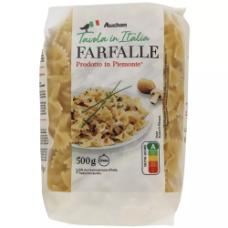 AUCHAN ITALIE FARFALLE 500G