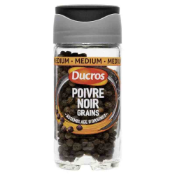 POIVRE NOIR GRAINS FLACON 38G