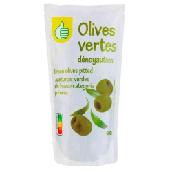 POUCE OLIVES VERTES DENOYAUTEE