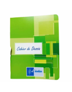 CAHIER DESSIN16P 17X22 UNI PIQ